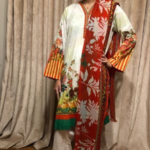 3pc Sana Safinaz Lawn Collection